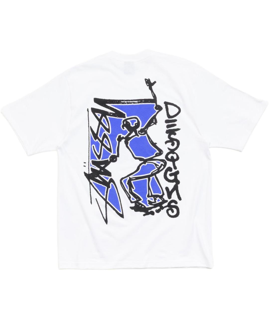 STUSSY Белая футболка, фото 2