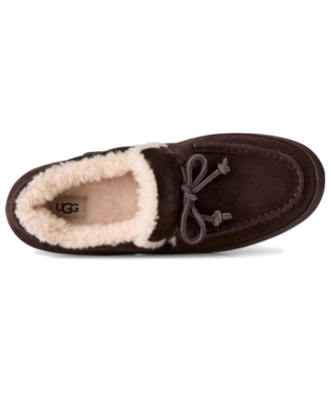 UGG Коричневые замшевые кроссовки, фото 6