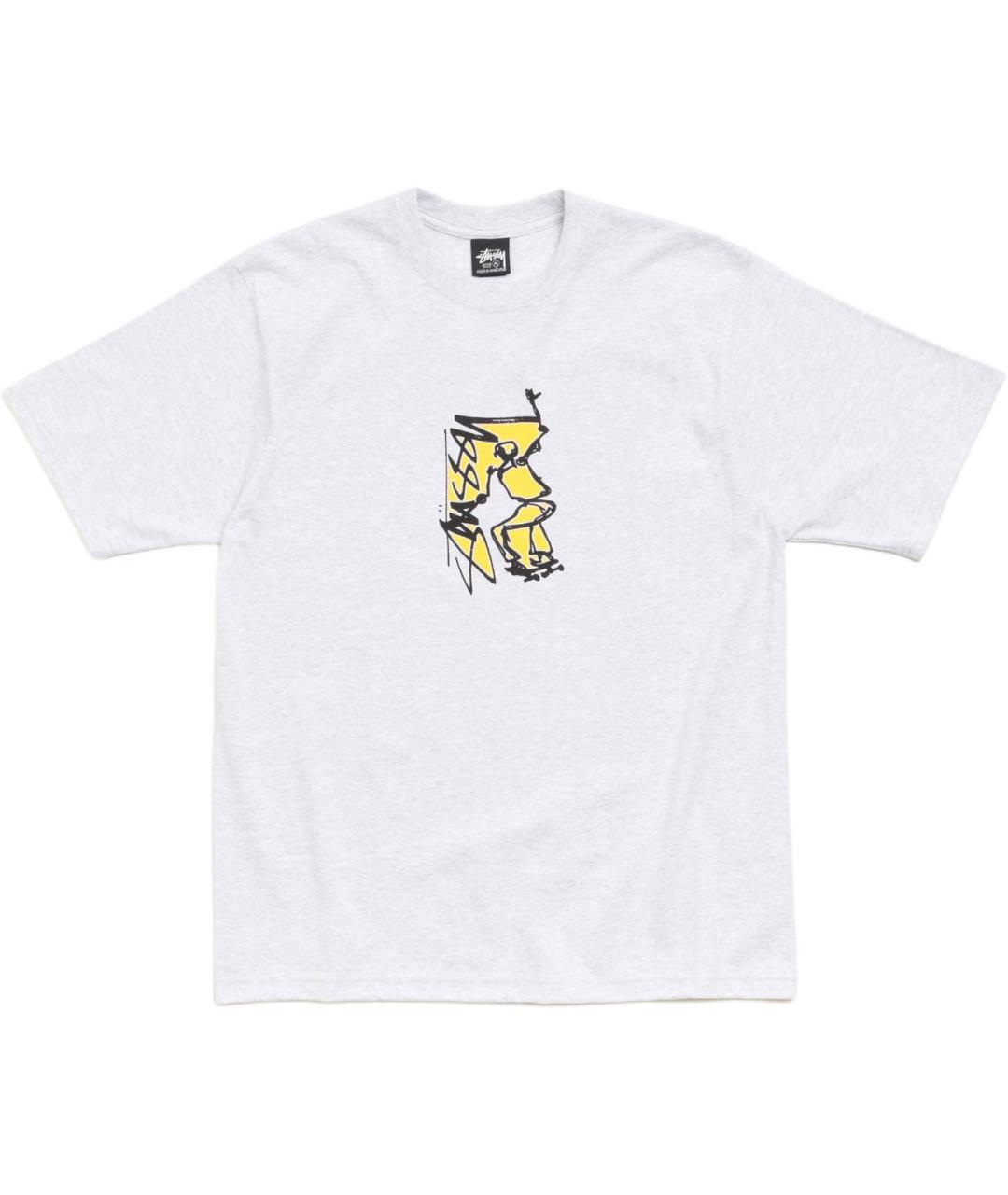 STUSSY Серая футболка, фото 1