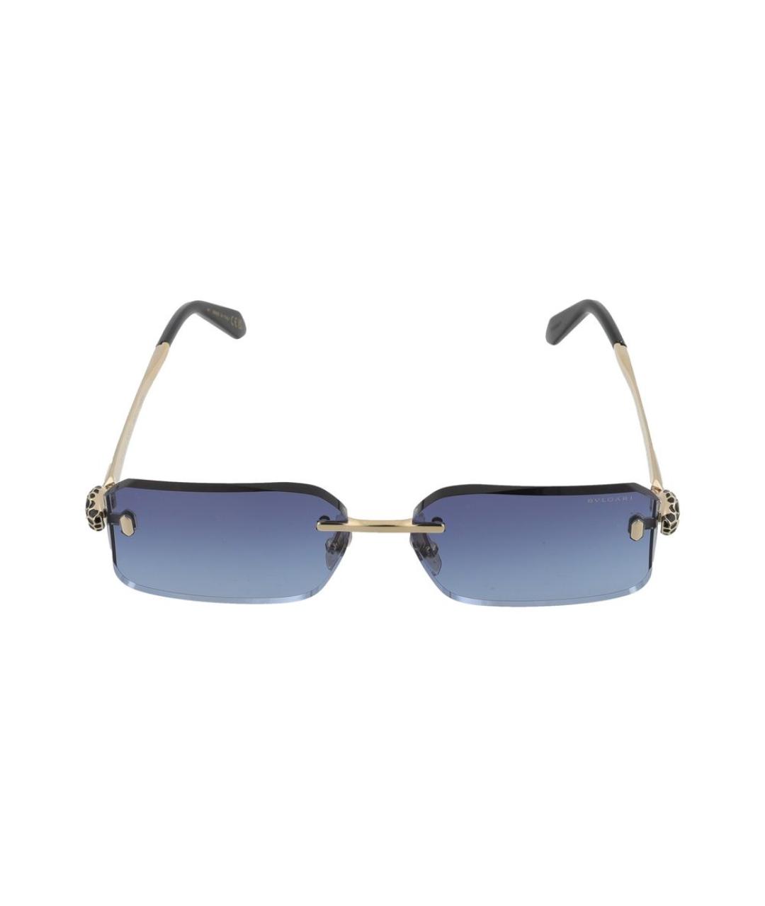 BVLGARI Мульти металлические солнцезащитные очки, фото 1