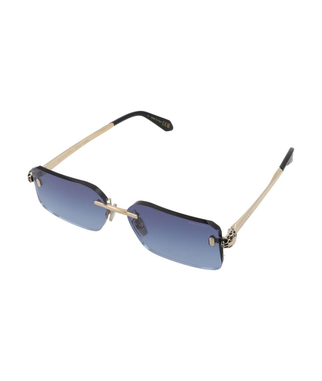 BVLGARI Мульти металлические солнцезащитные очки, фото 2