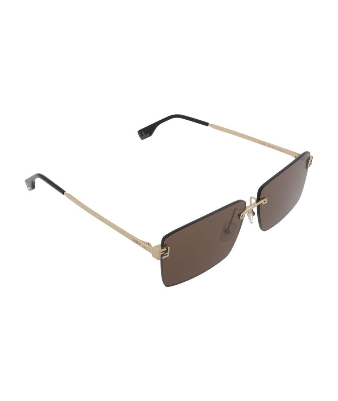 FENDI Мульти солнцезащитные очки, фото 4