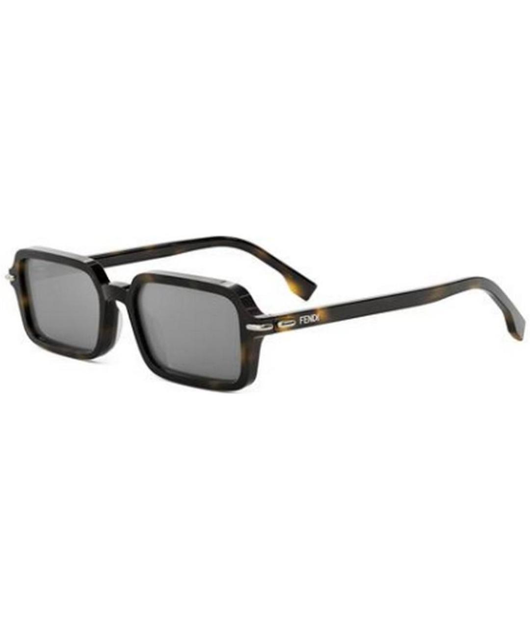 FENDI Мульти пластиковые солнцезащитные очки, фото 1