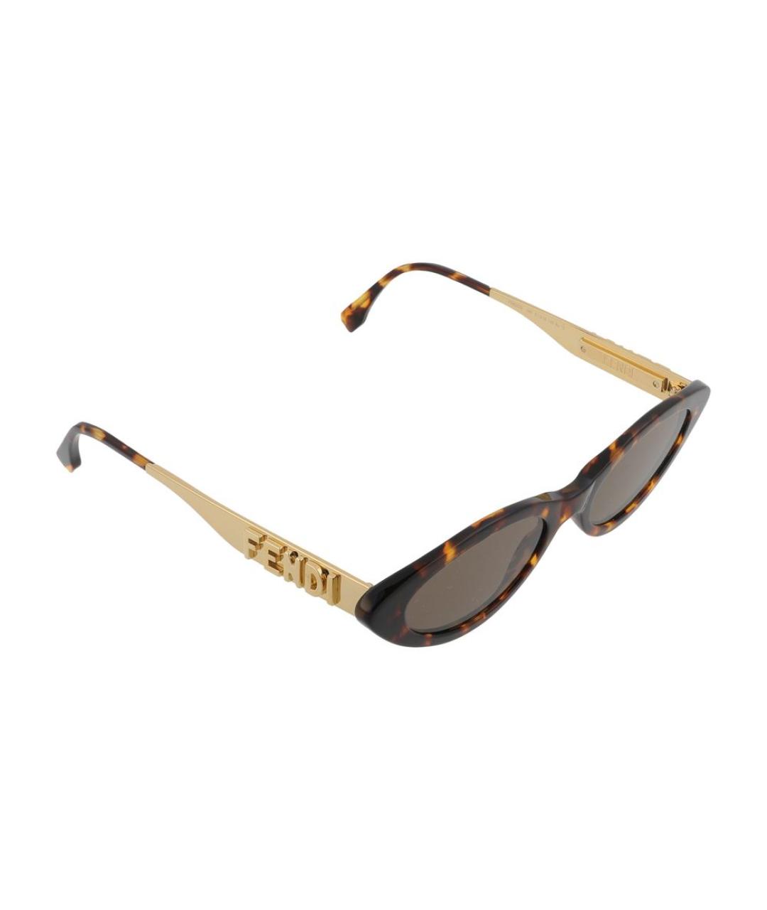 FENDI Мульти солнцезащитные очки, фото 4