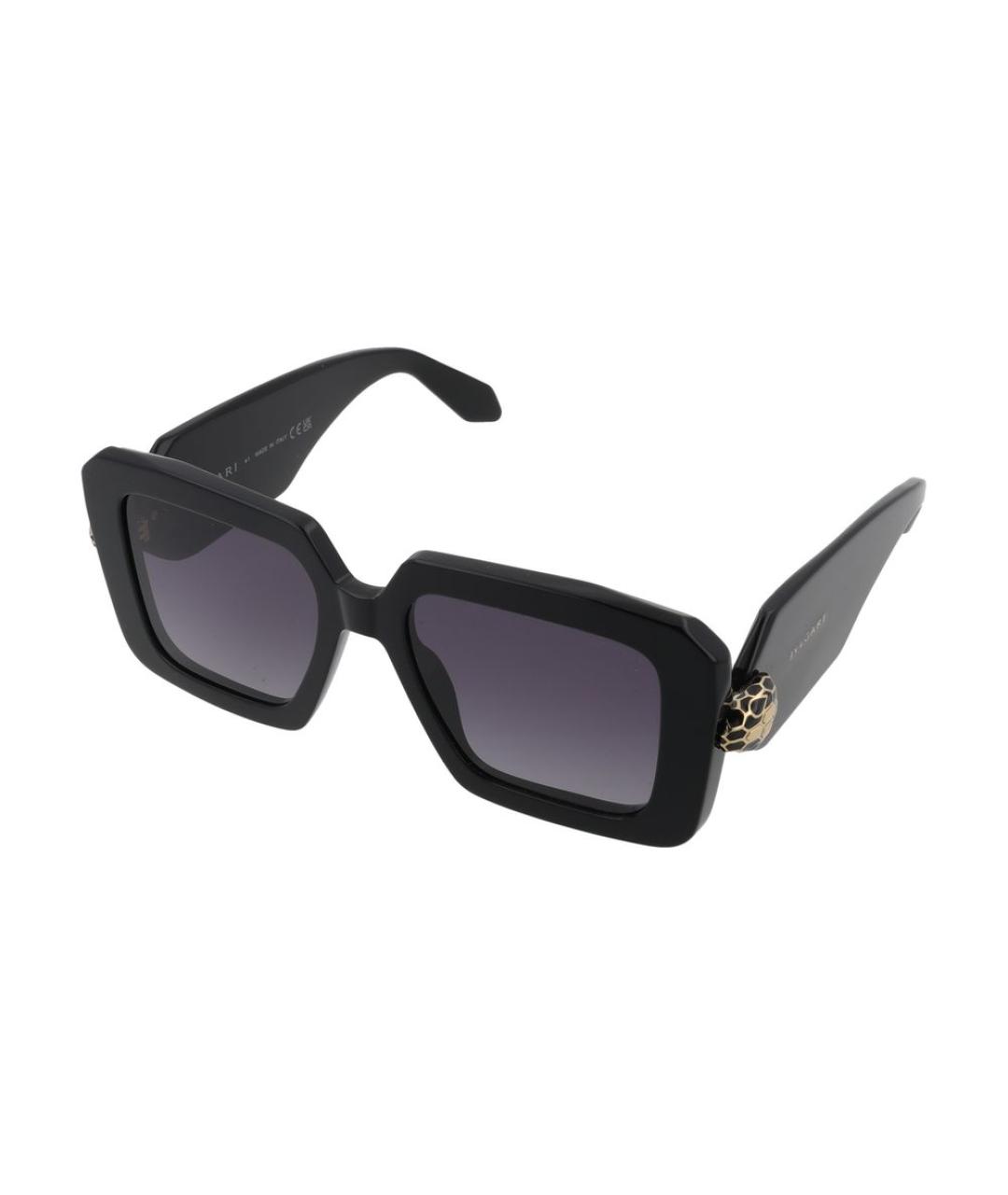 BVLGARI Черные солнцезащитные очки, фото 2