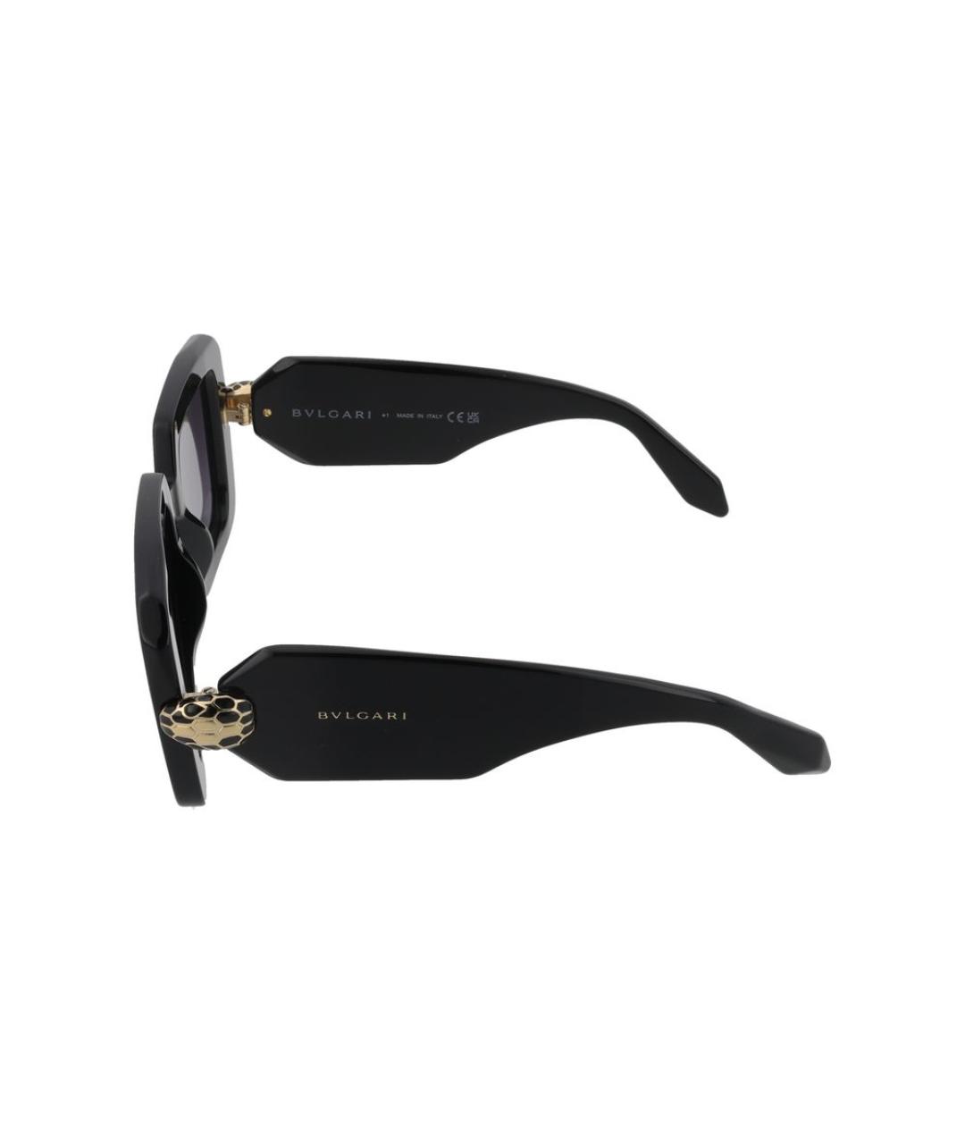 BVLGARI Черные солнцезащитные очки, фото 3