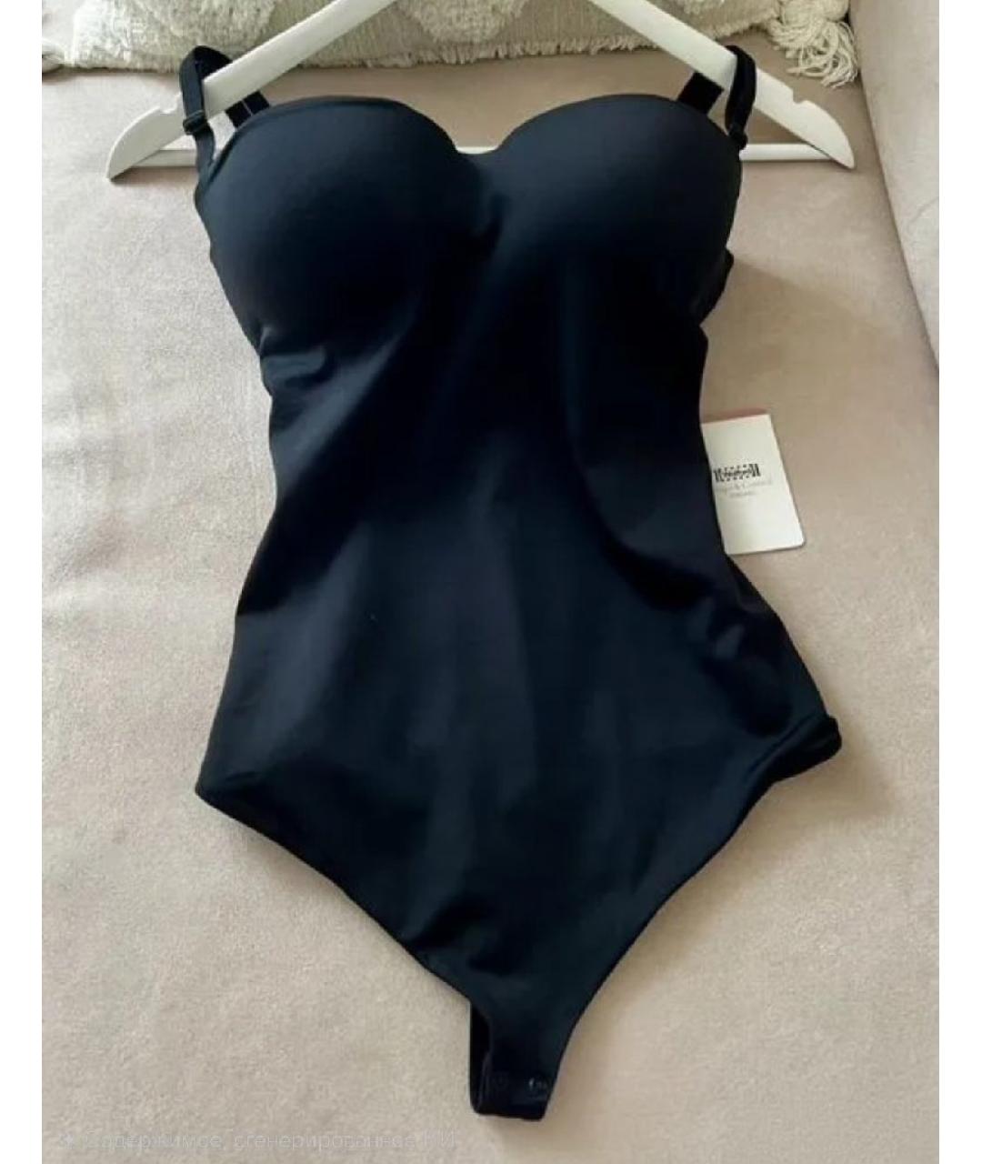 WOLFORD Черное полиэстеровое боди, фото 9