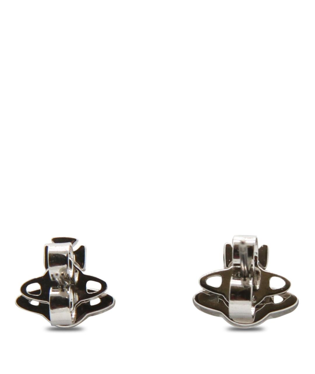 VIVIENNE WESTWOOD Серебряные латунные серьги, фото 2