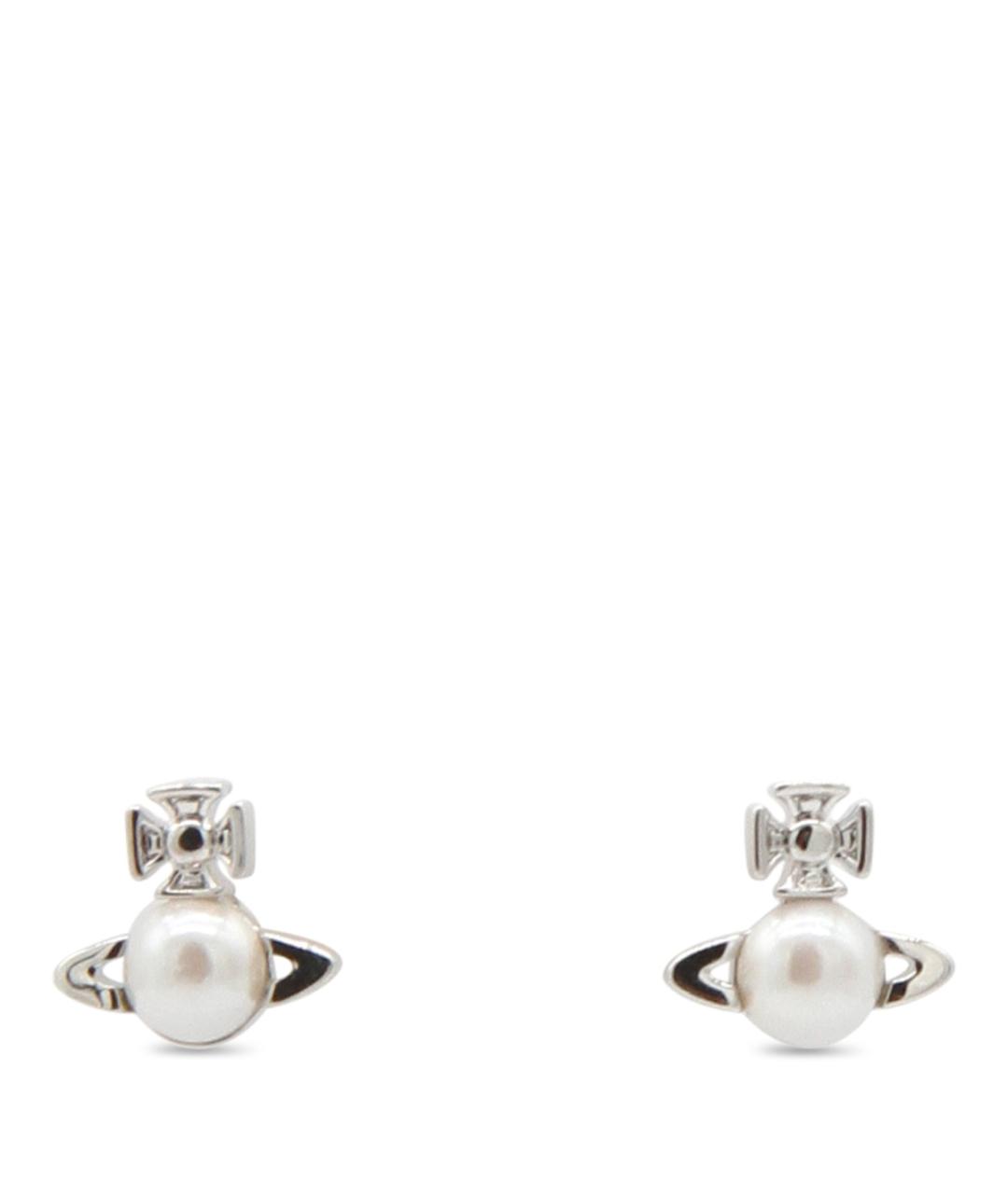 VIVIENNE WESTWOOD Серебряные латунные серьги, фото 1