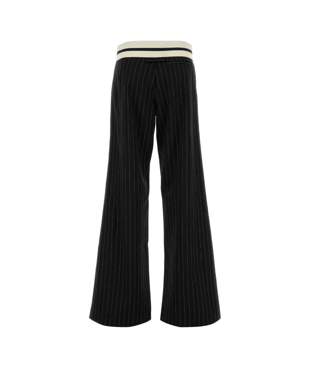 JEAN PAUL GAULTIER Мульти шерстяные прямые брюки, фото 2