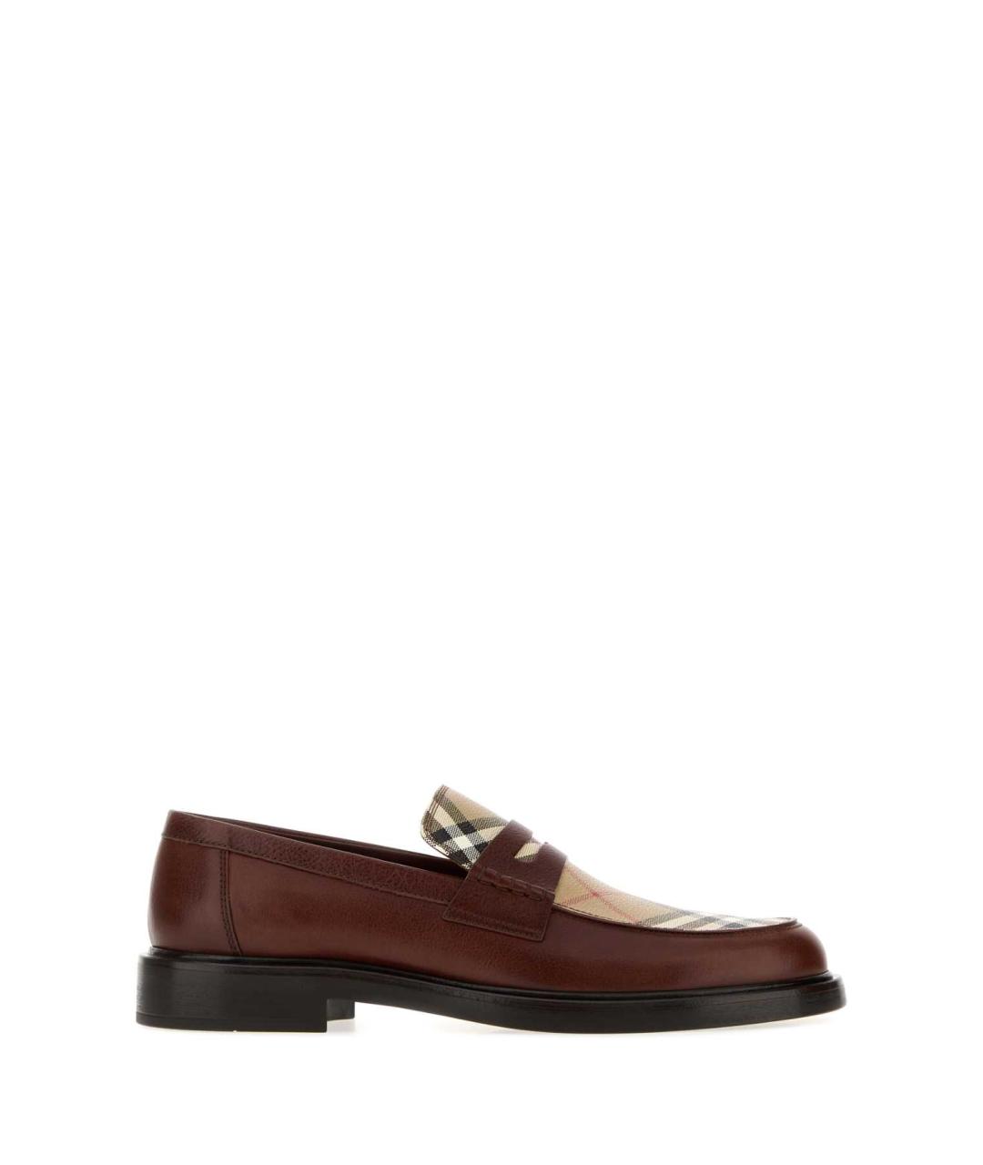BURBERRY Мульти кожаные лоферы, фото 1