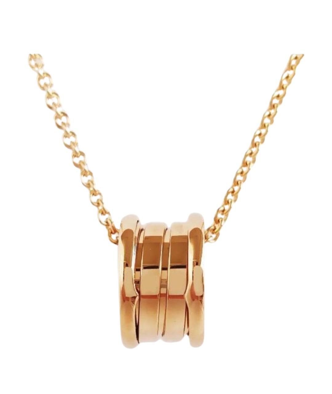 BVLGARI Золотая подвеска из розового золота, фото 1