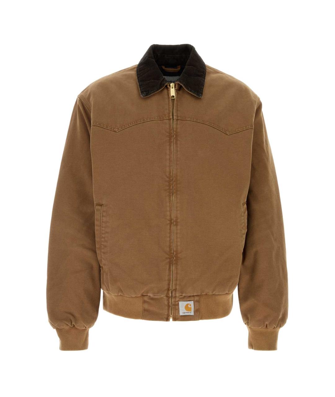 CARHARTT WIP Бежевая полиэстеровая куртка, фото 1