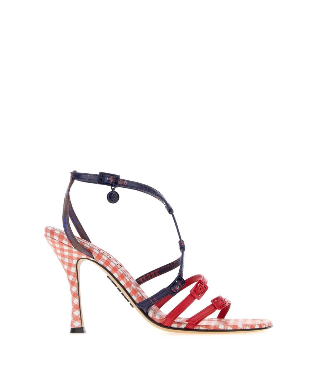 LOEWE Мульти кожаные босоножки, фото 1