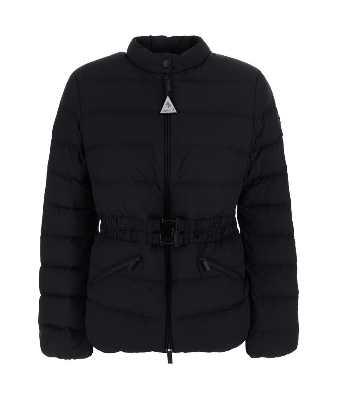 MONCLER Черный пуховик, фото 1