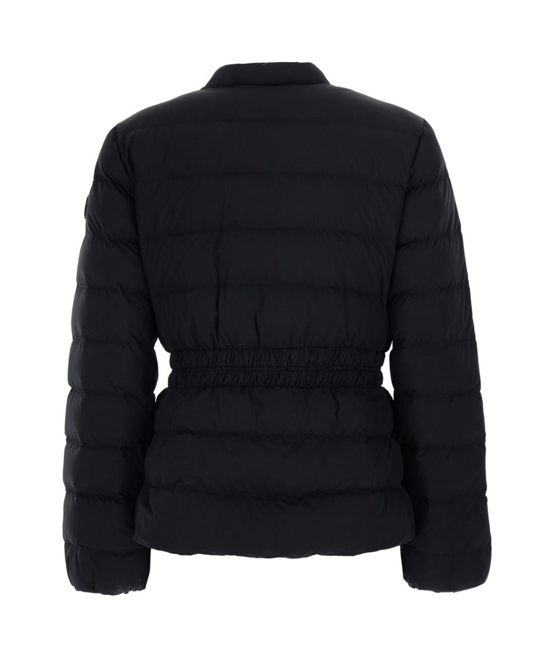 MONCLER Черный пуховик, фото 2