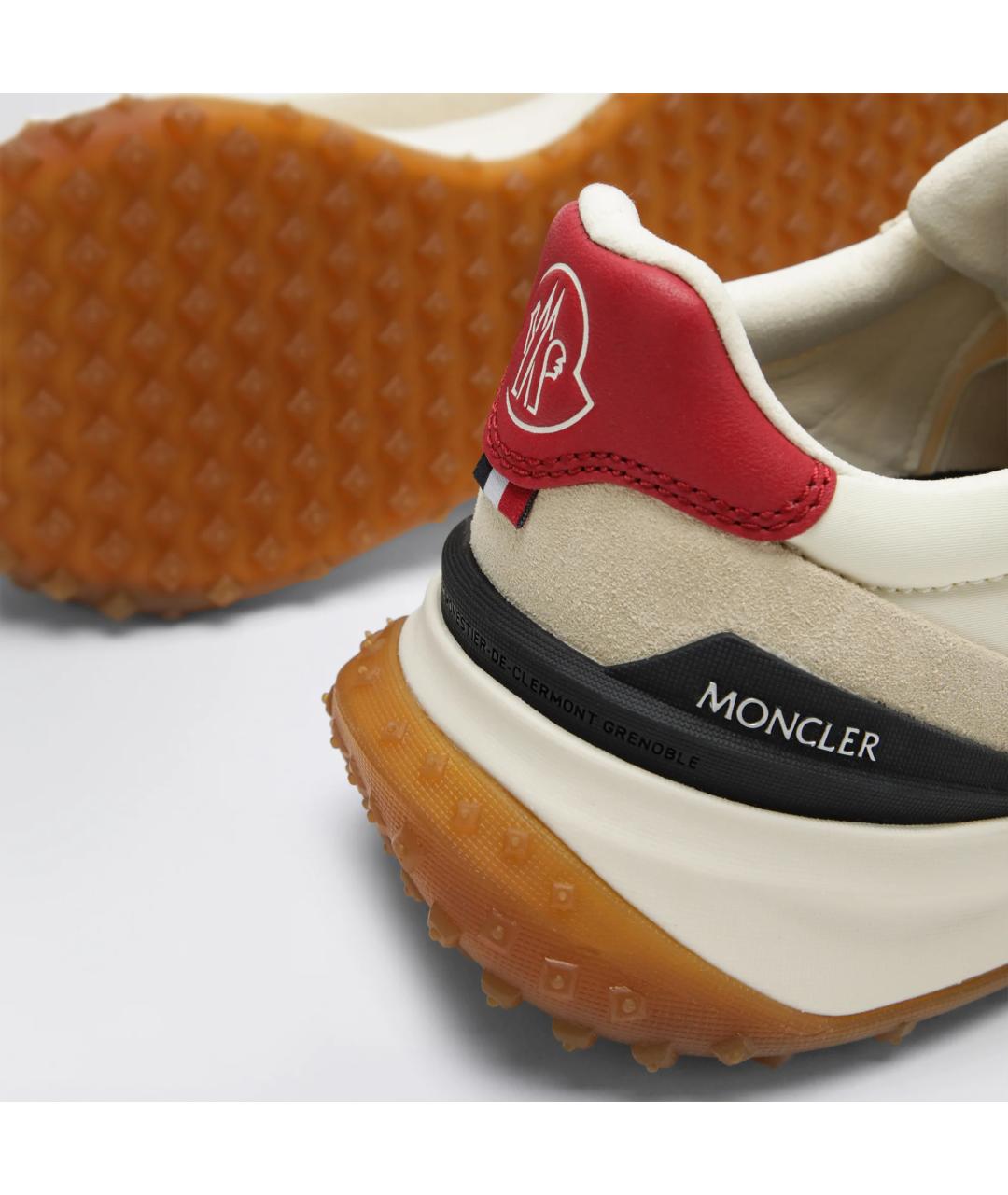 MONCLER Бежевые кроссовки, фото 5