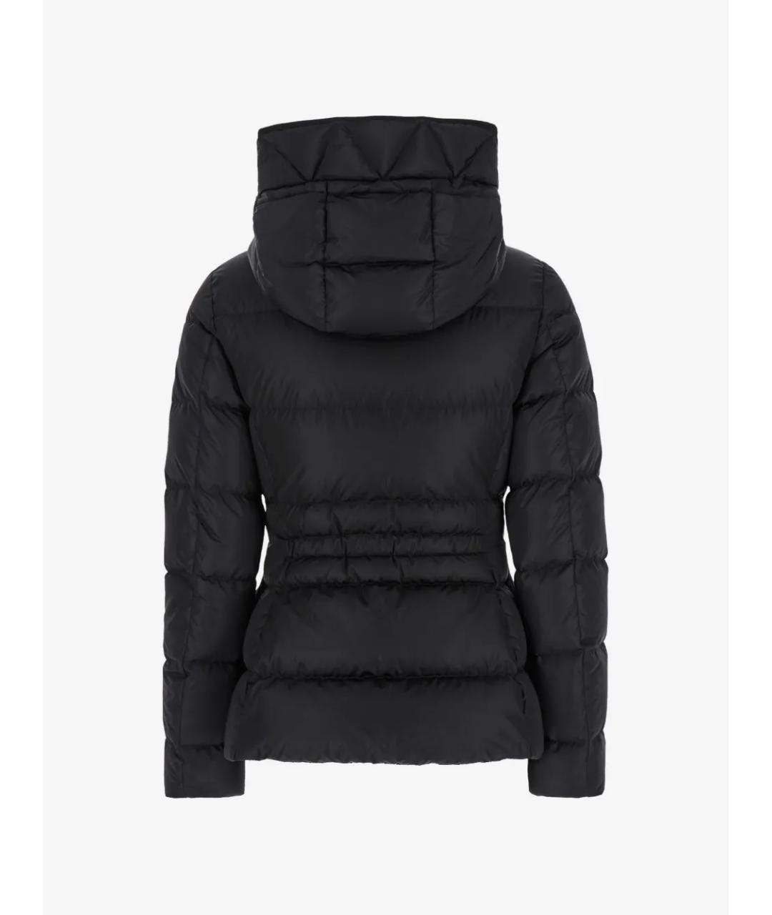 MONCLER Черный пуховик, фото 2