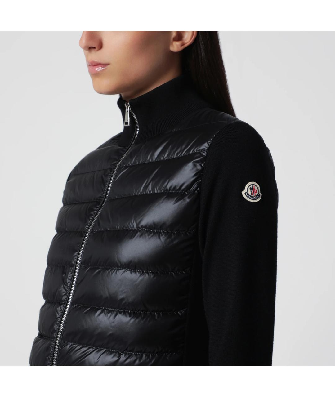 MONCLER Черный кардиган, фото 5