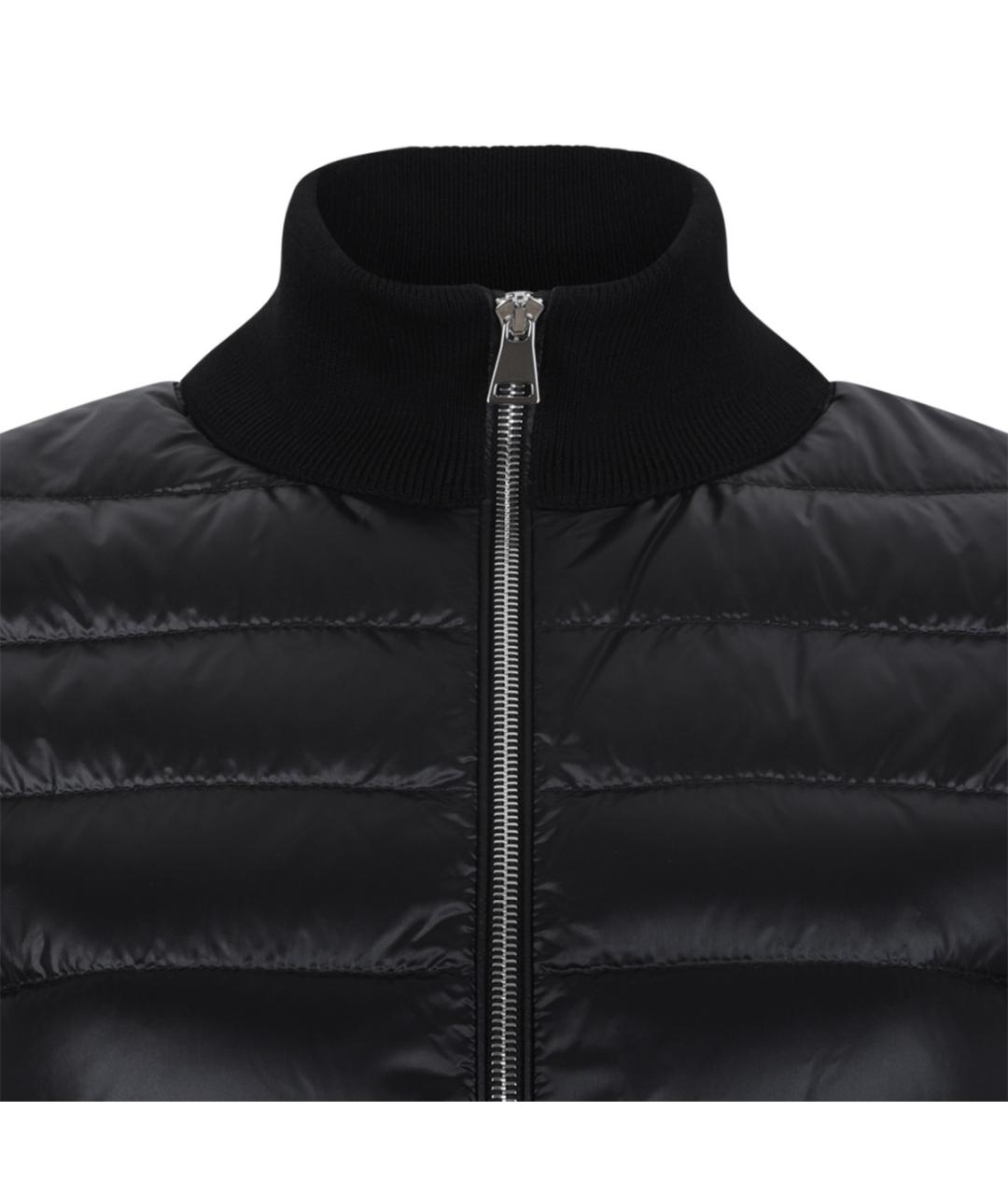 MONCLER Черный кардиган, фото 2