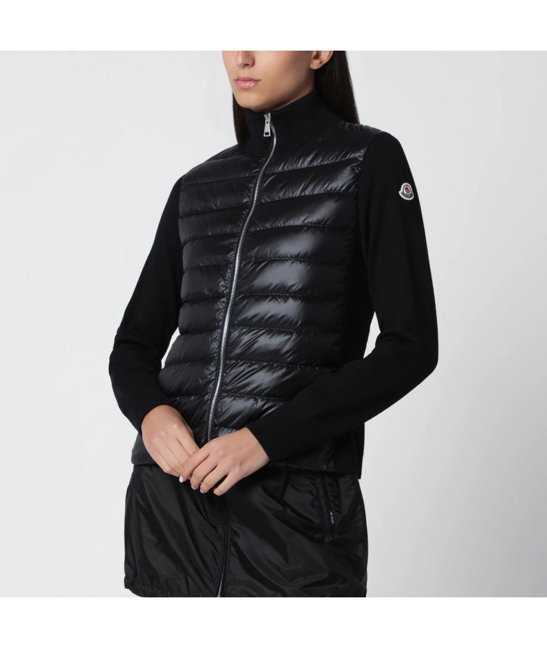 MONCLER Черный кардиган, фото 3