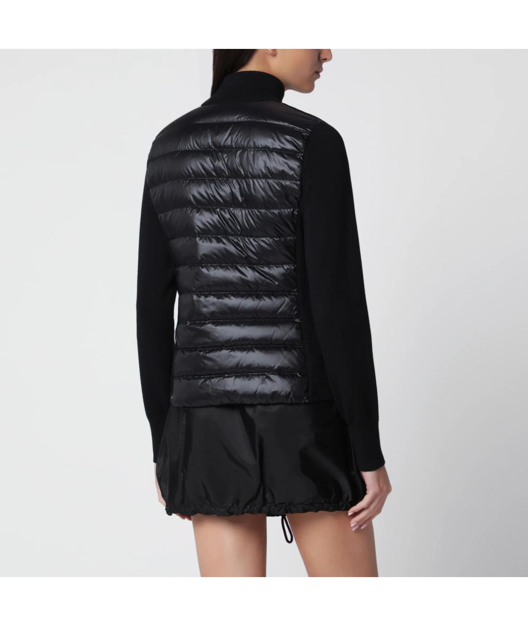 MONCLER Черный кардиган, фото 4