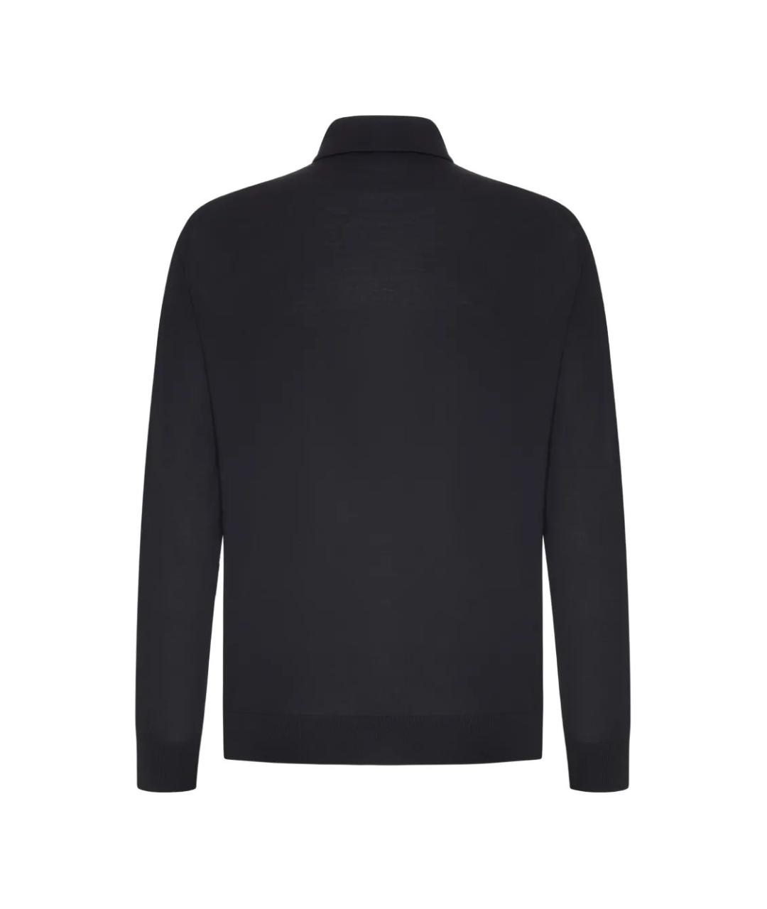 ZEGNA Черный шерстяной джемпер / свитер, фото 2