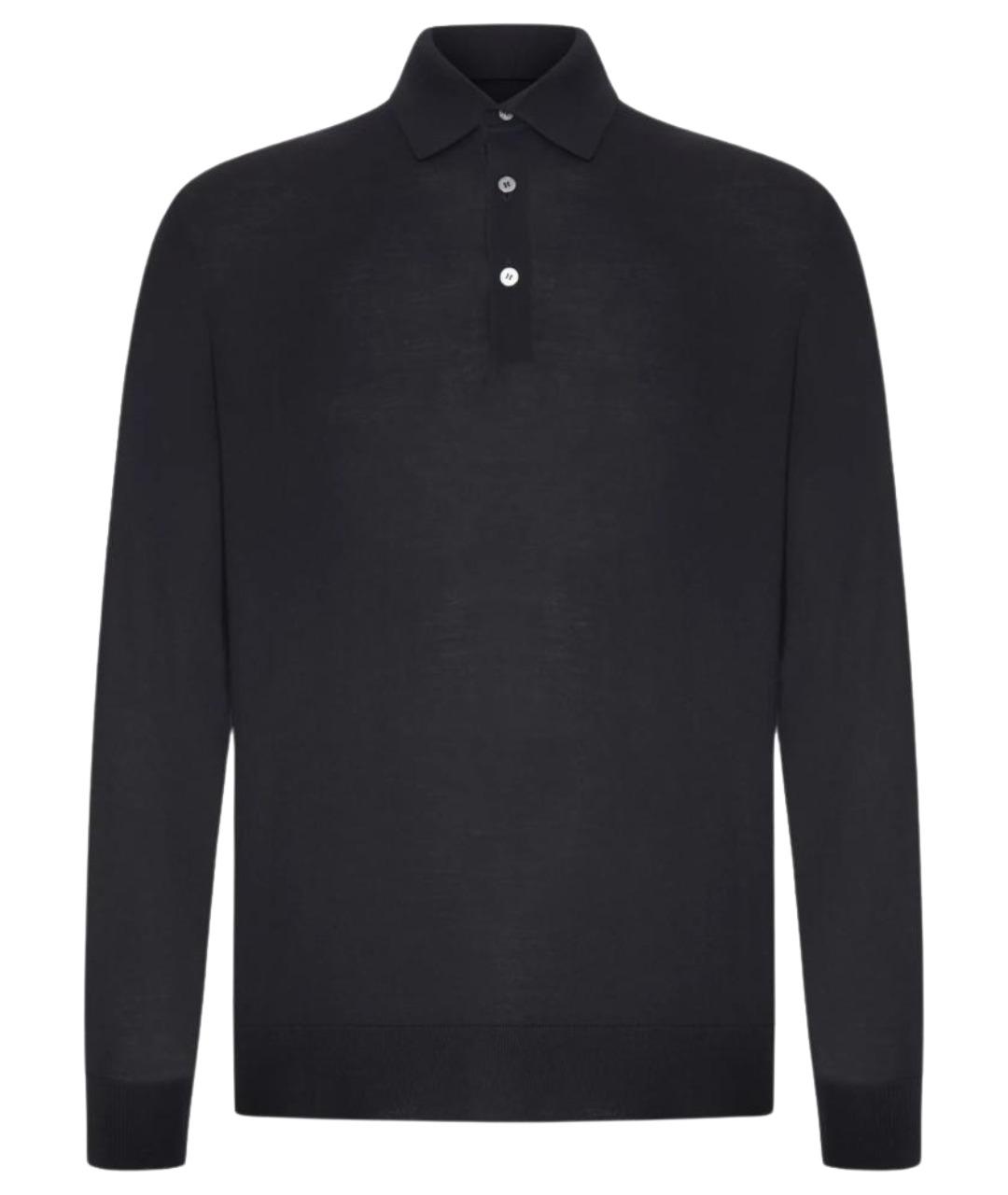 ZEGNA Черный шерстяной джемпер / свитер, фото 1