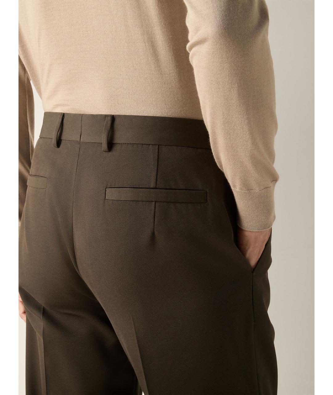 ZEGNA Зеленый классический костюм, фото 6