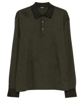 ZEGNA Поло с длинным рукавом