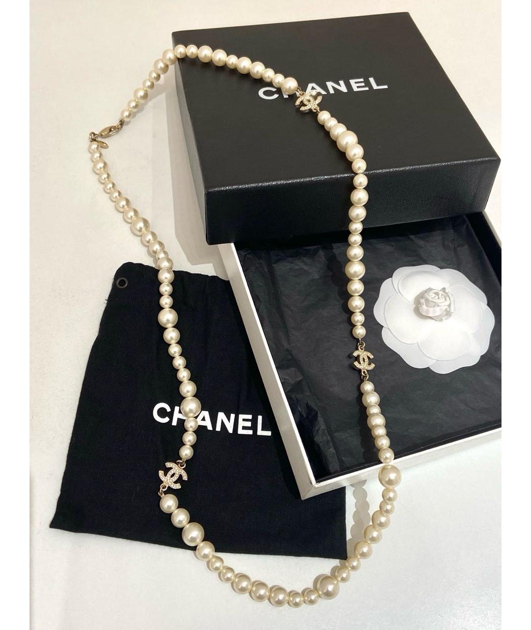 CHANEL Золотое колье, фото 6
