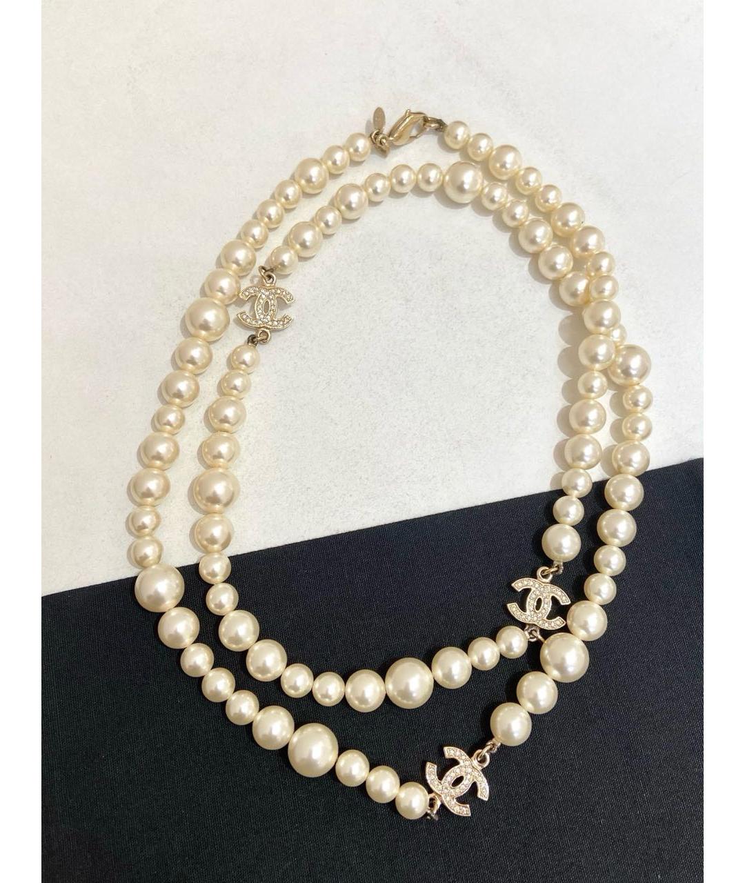 CHANEL Золотое колье, фото 3