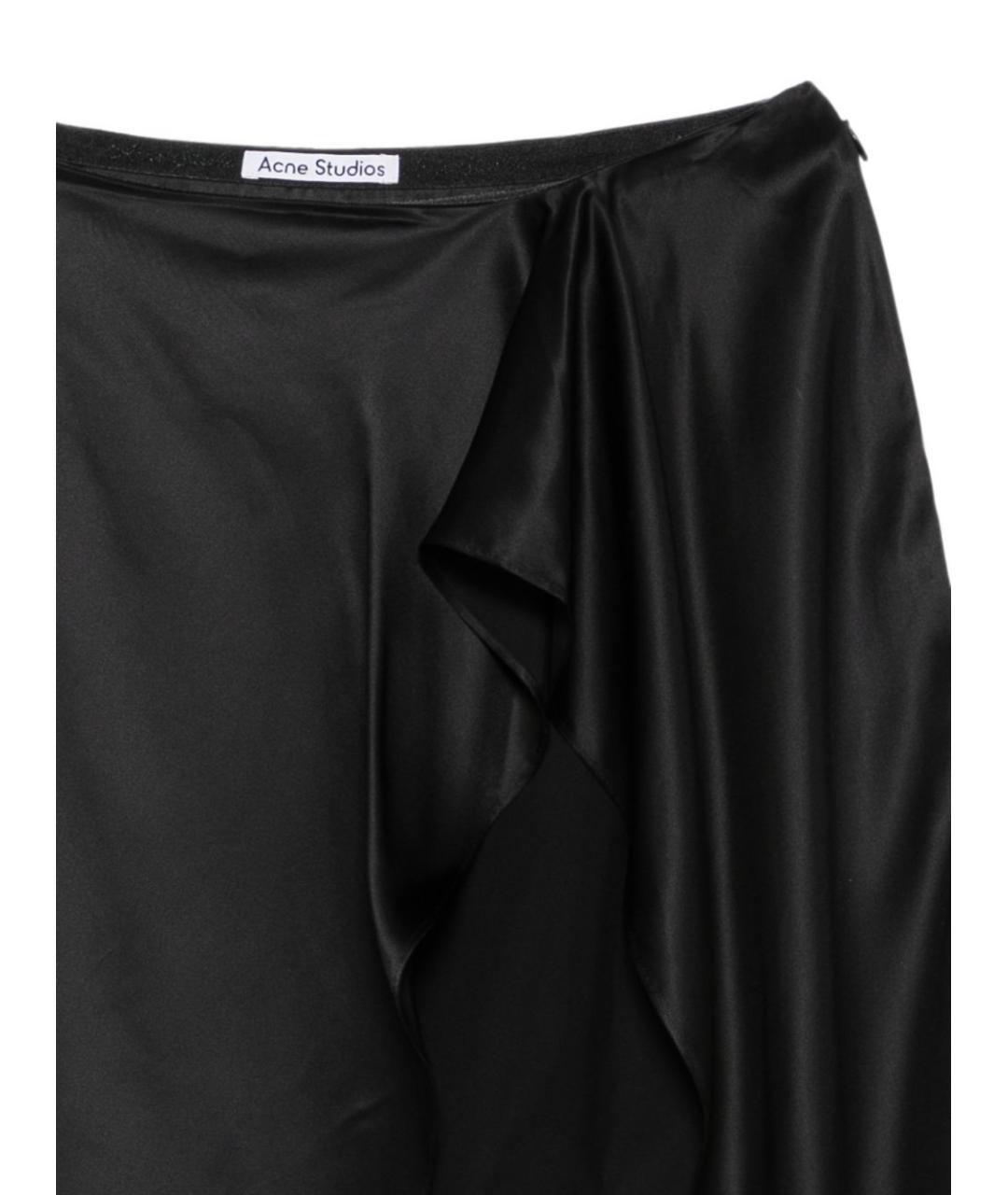 ACNE STUDIOS Черная юбка миди, фото 3