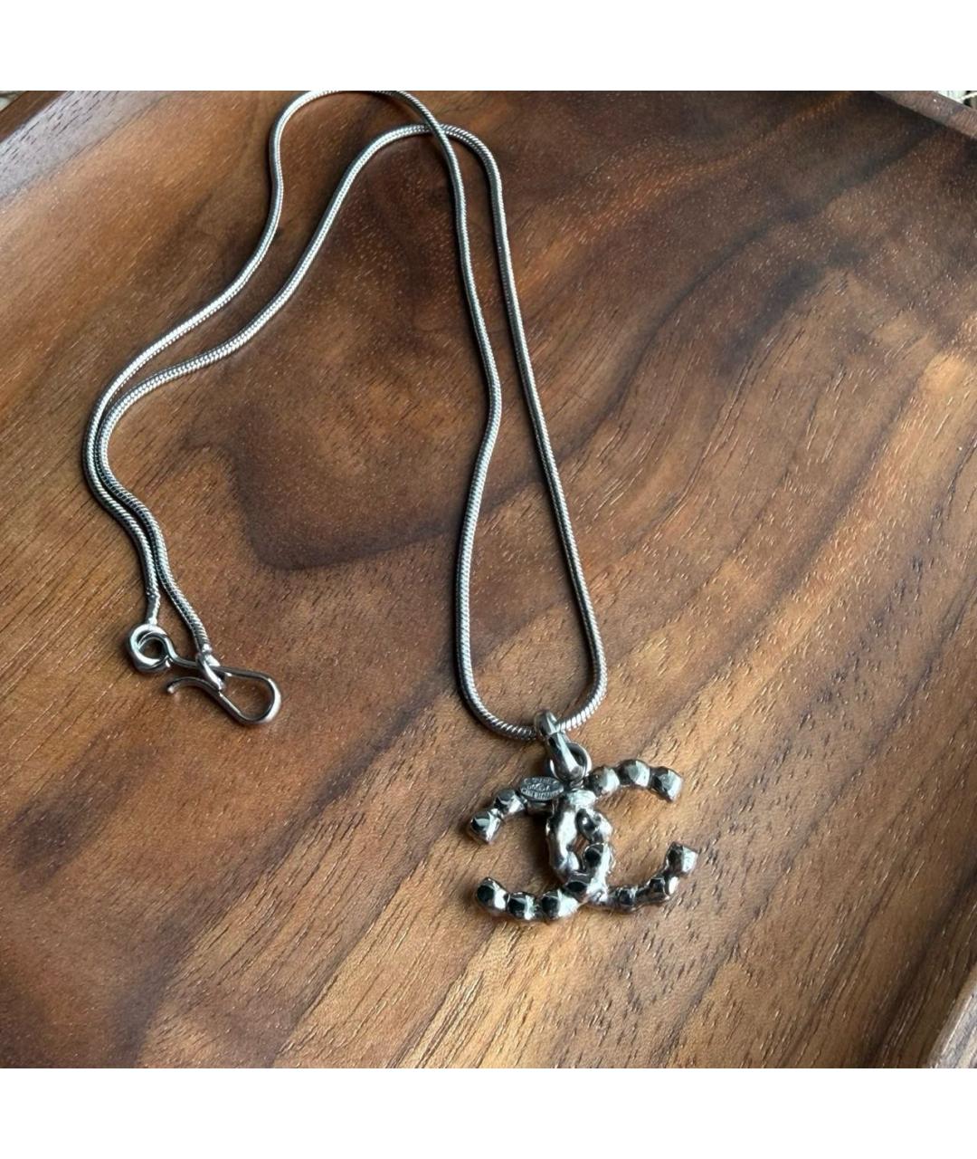 CHANEL Серебряная подвеска, фото 5