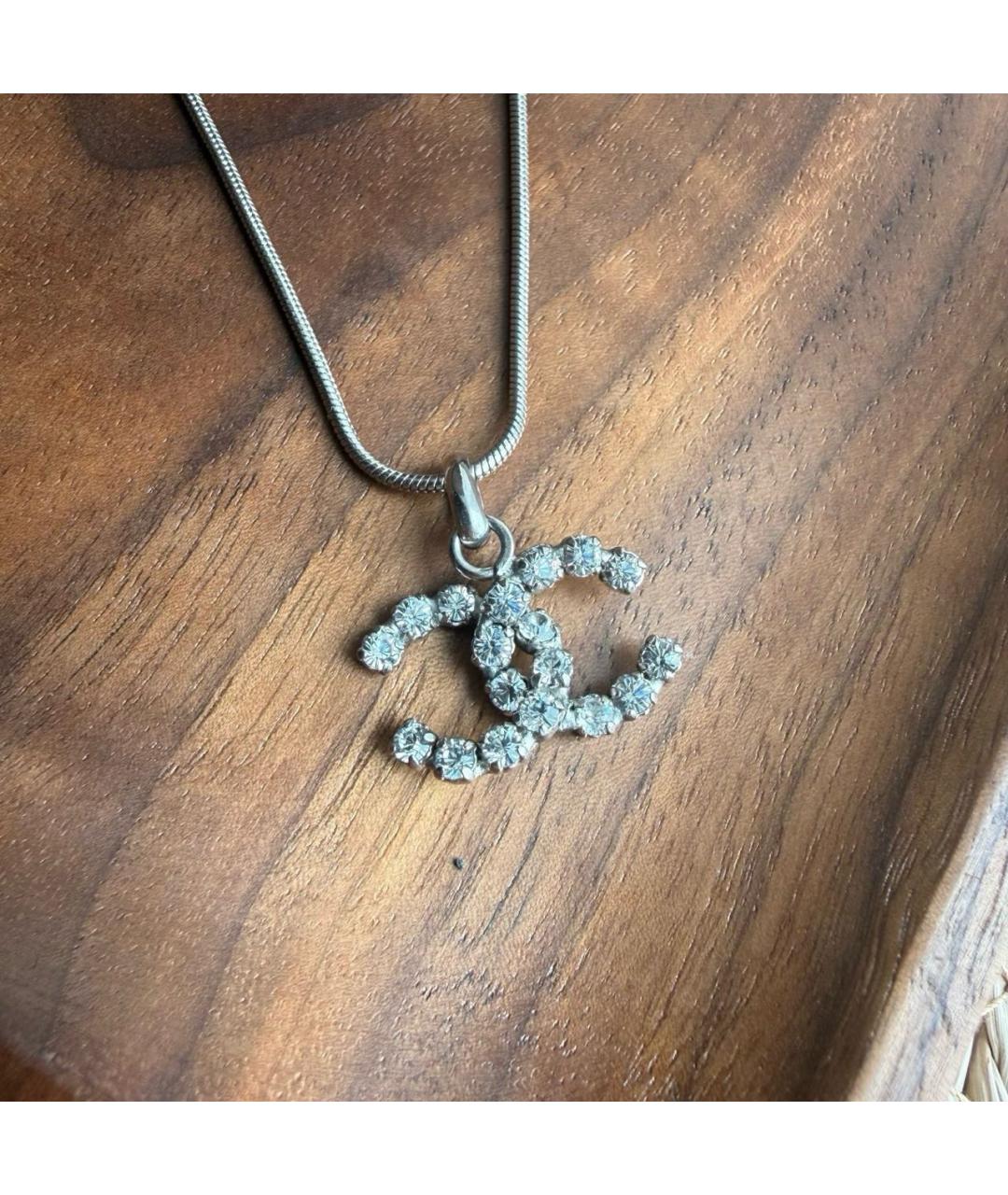 CHANEL Серебряная подвеска, фото 6