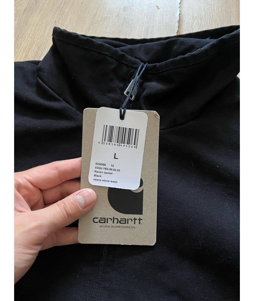 CARHARTT WIP Черная полиэстеровая куртка, фото 4