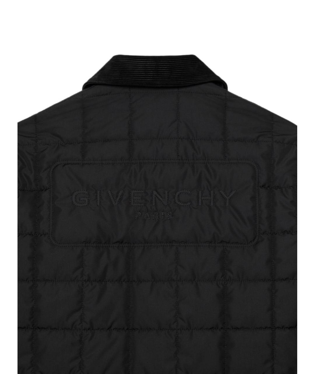 GIVENCHY Черная полиэстеровая куртка, фото 6