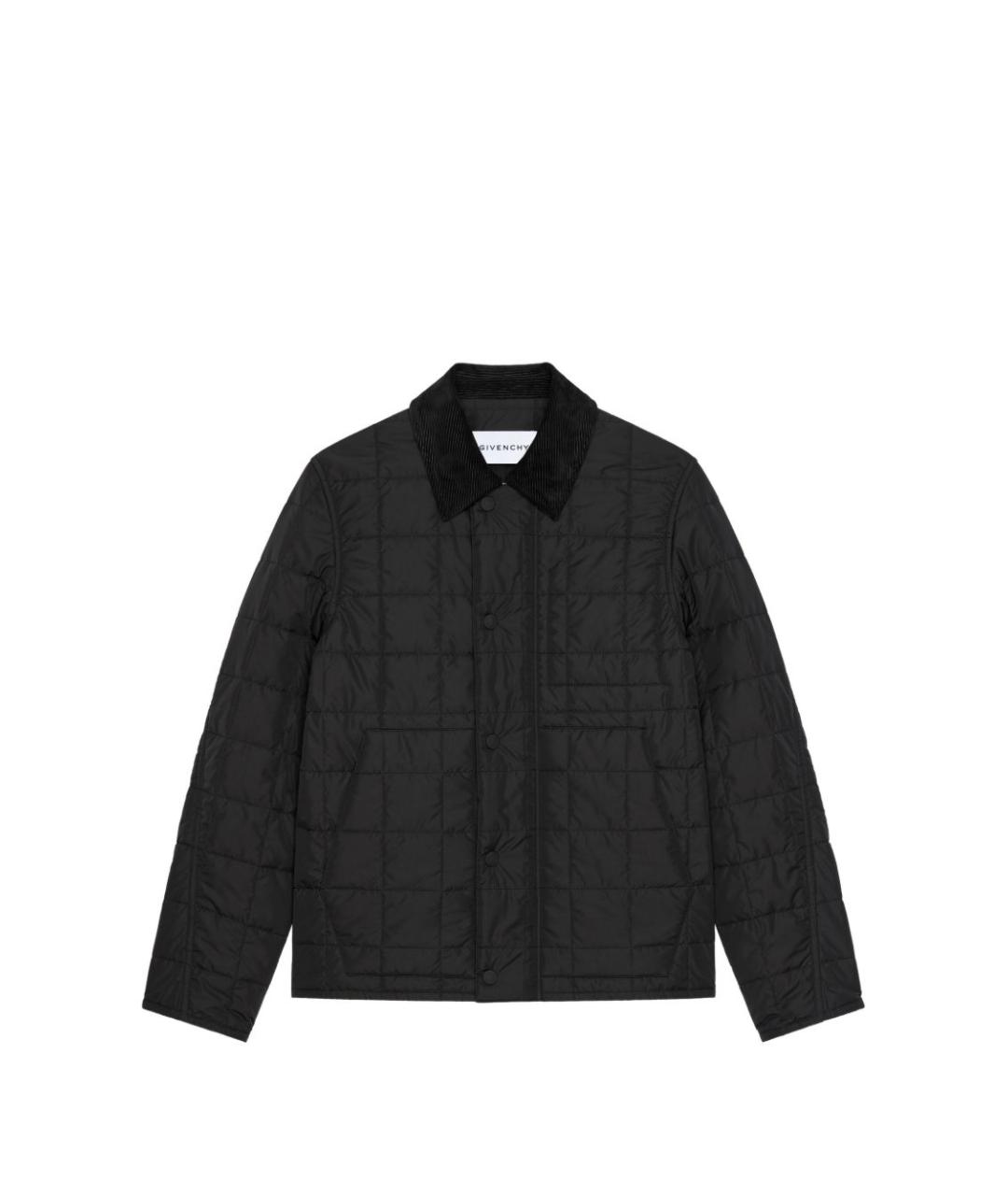 GIVENCHY Черная полиэстеровая куртка, фото 1