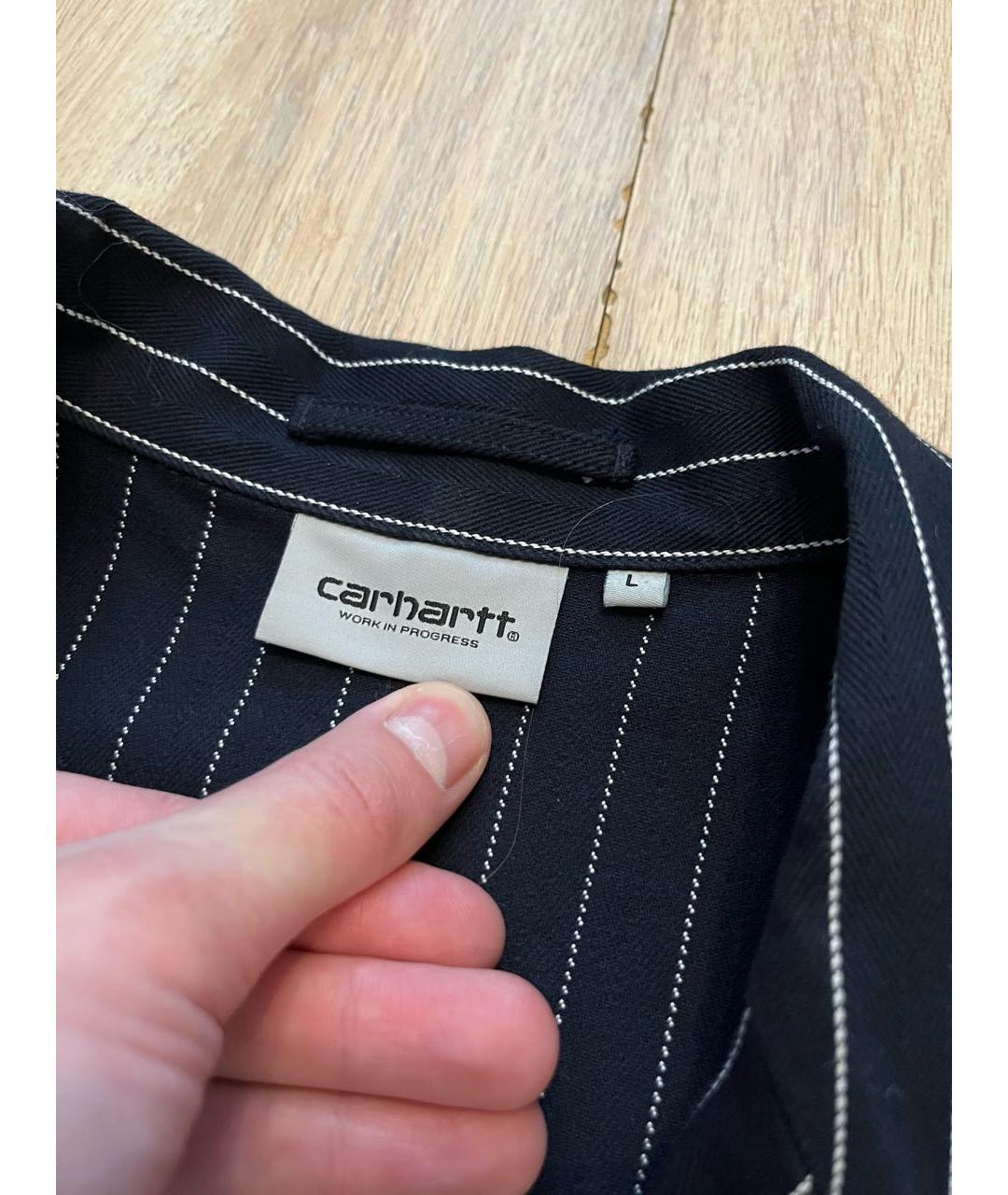 CARHARTT WIP Темно-синий хлопковый пиджак, фото 3