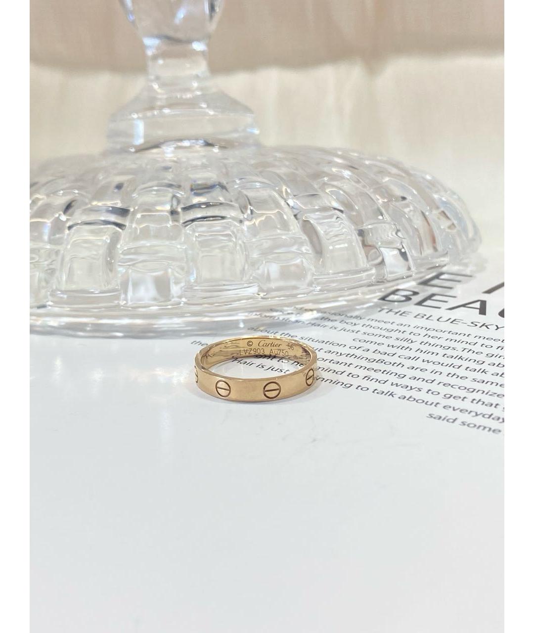 CARTIER Золотое кольцо из розового золота, фото 5