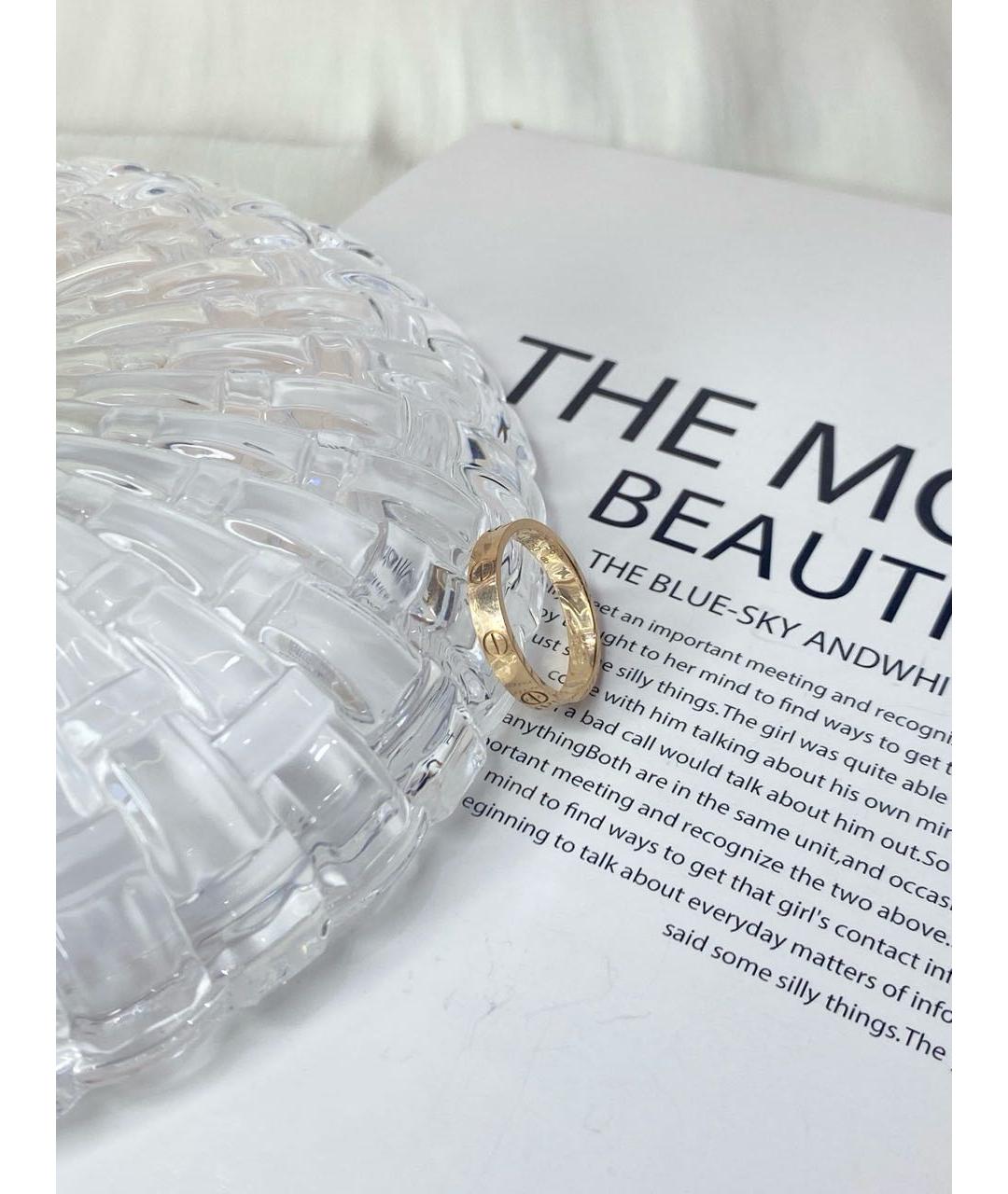 CARTIER Золотое кольцо из розового золота, фото 2