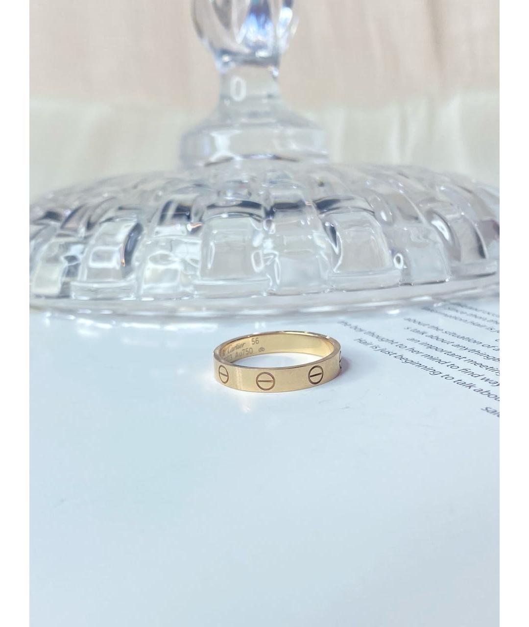CARTIER Золотое кольцо из розового золота, фото 3