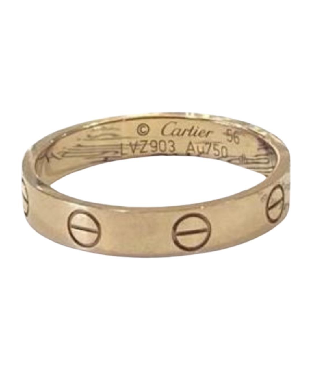 CARTIER Золотое кольцо из розового золота, фото 1