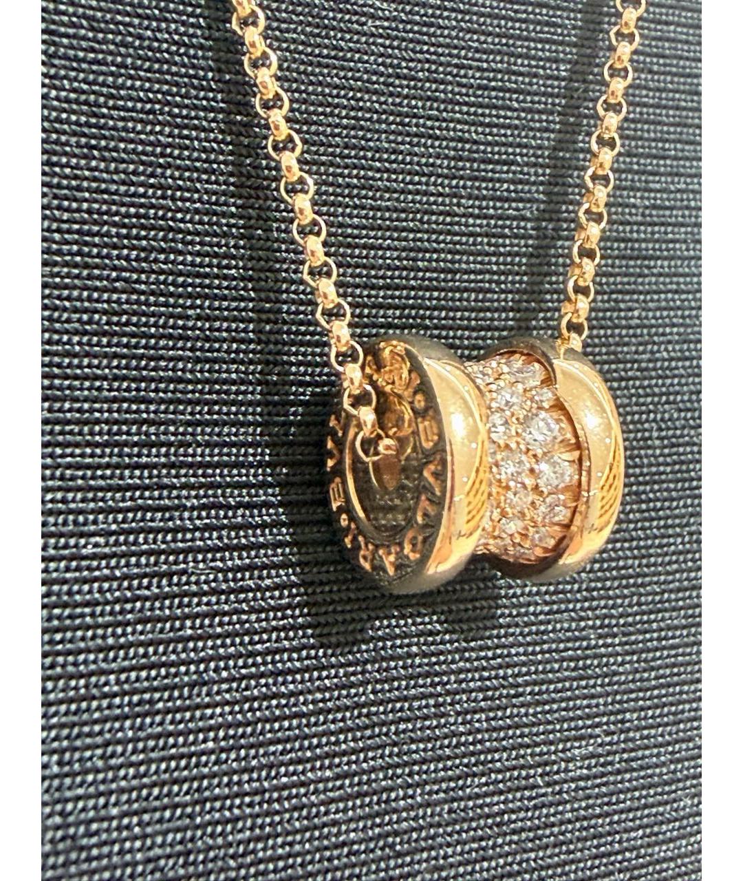 BVLGARI Золотая подвеска из розового золота, фото 7