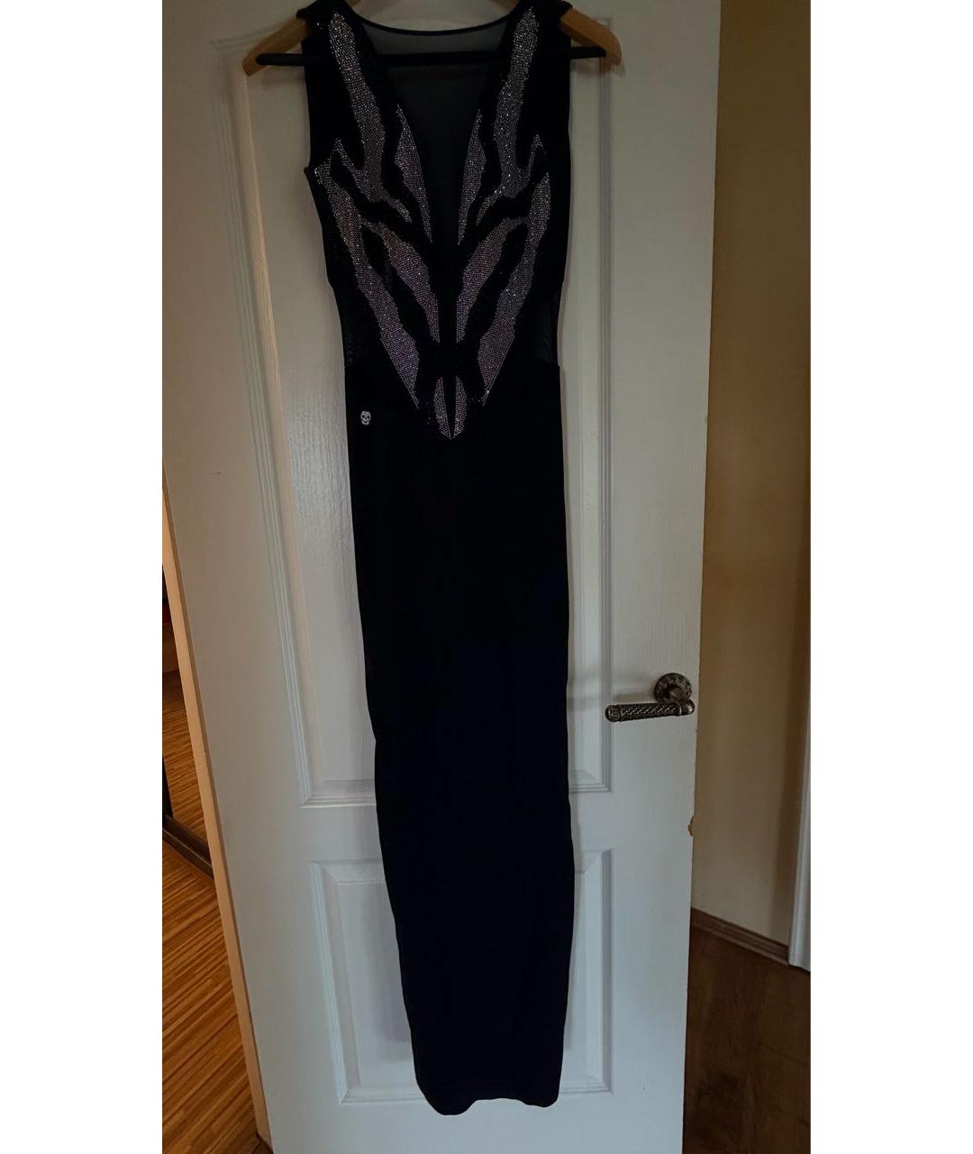 PHILIPP PLEIN Черное вечернее платье, фото 7