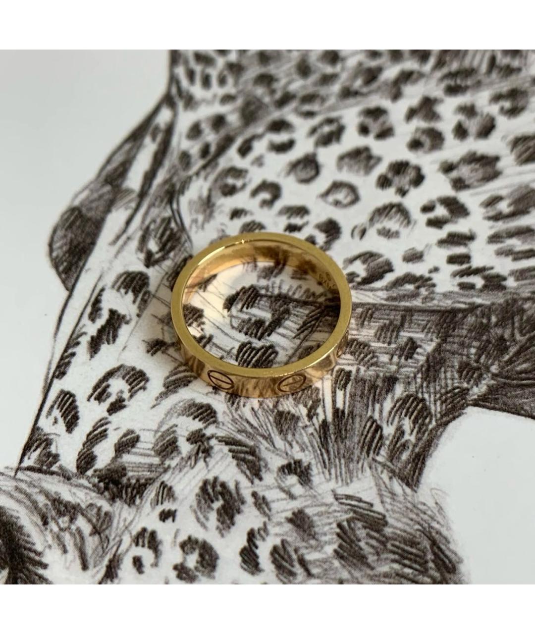 CARTIER Золотое кольцо из розового золота, фото 3
