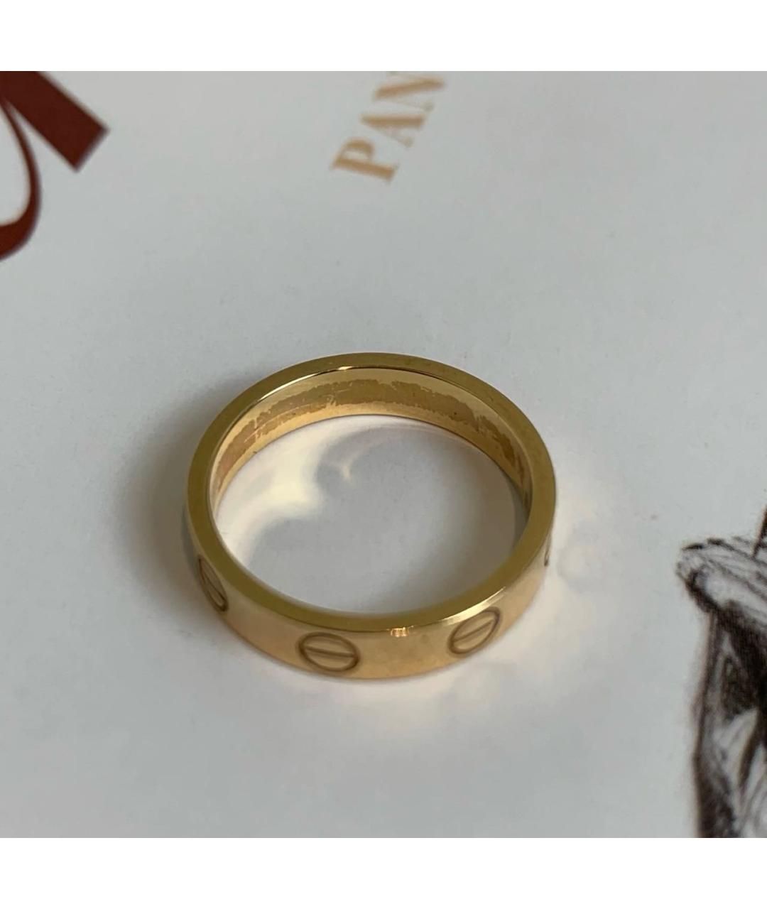 CARTIER Золотое кольцо из розового золота, фото 2