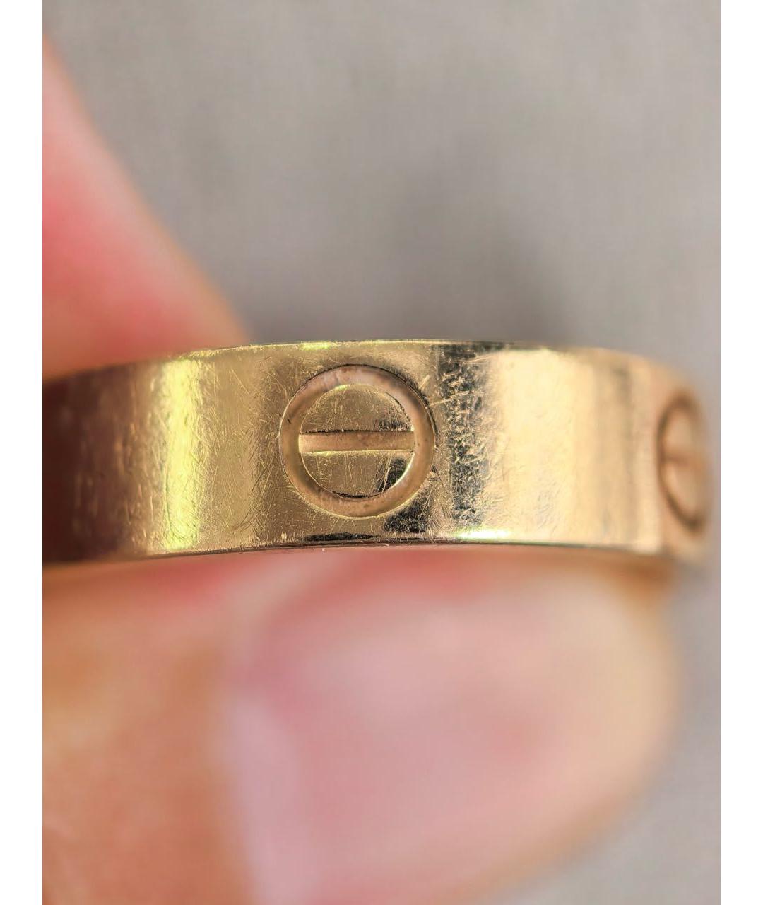 CARTIER Золотое кольцо из розового золота, фото 3
