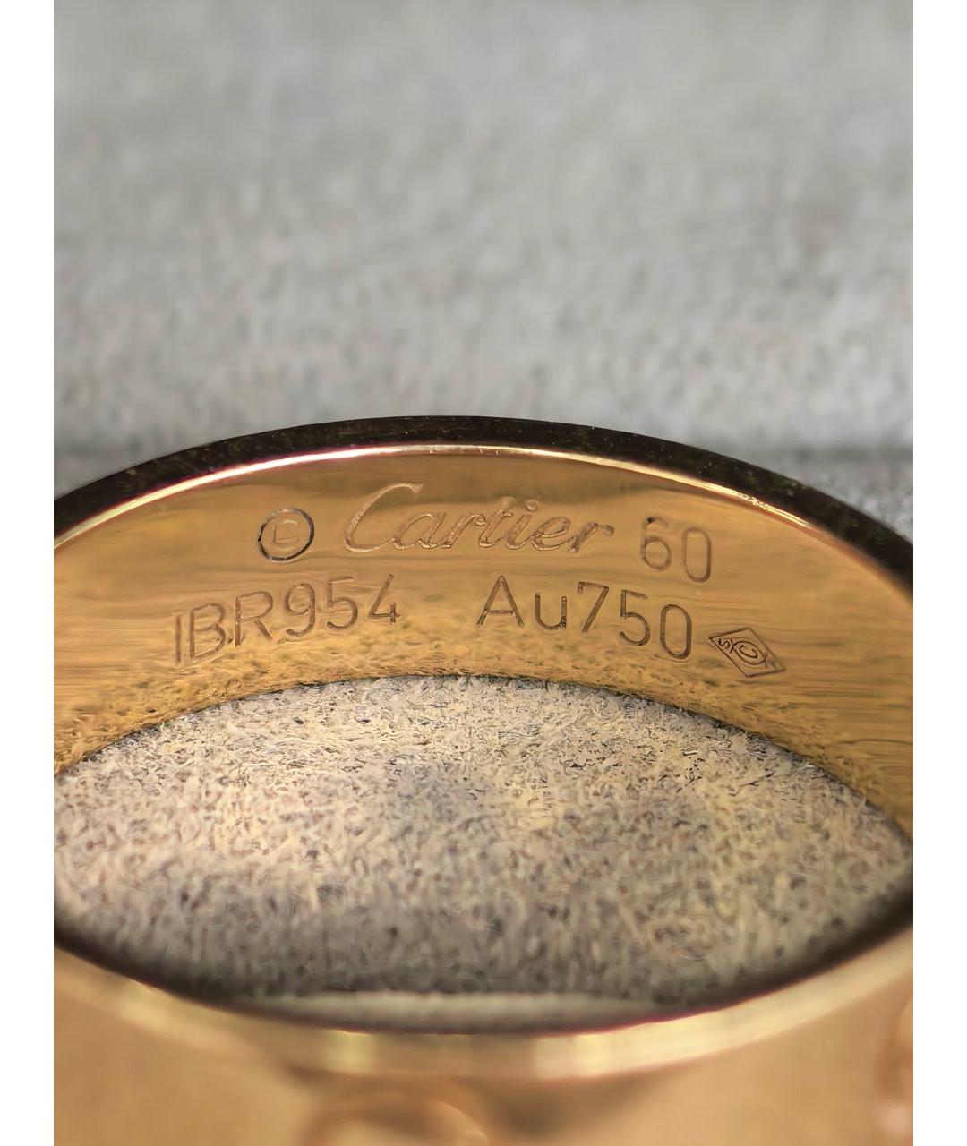 CARTIER Золотое кольцо из розового золота, фото 2