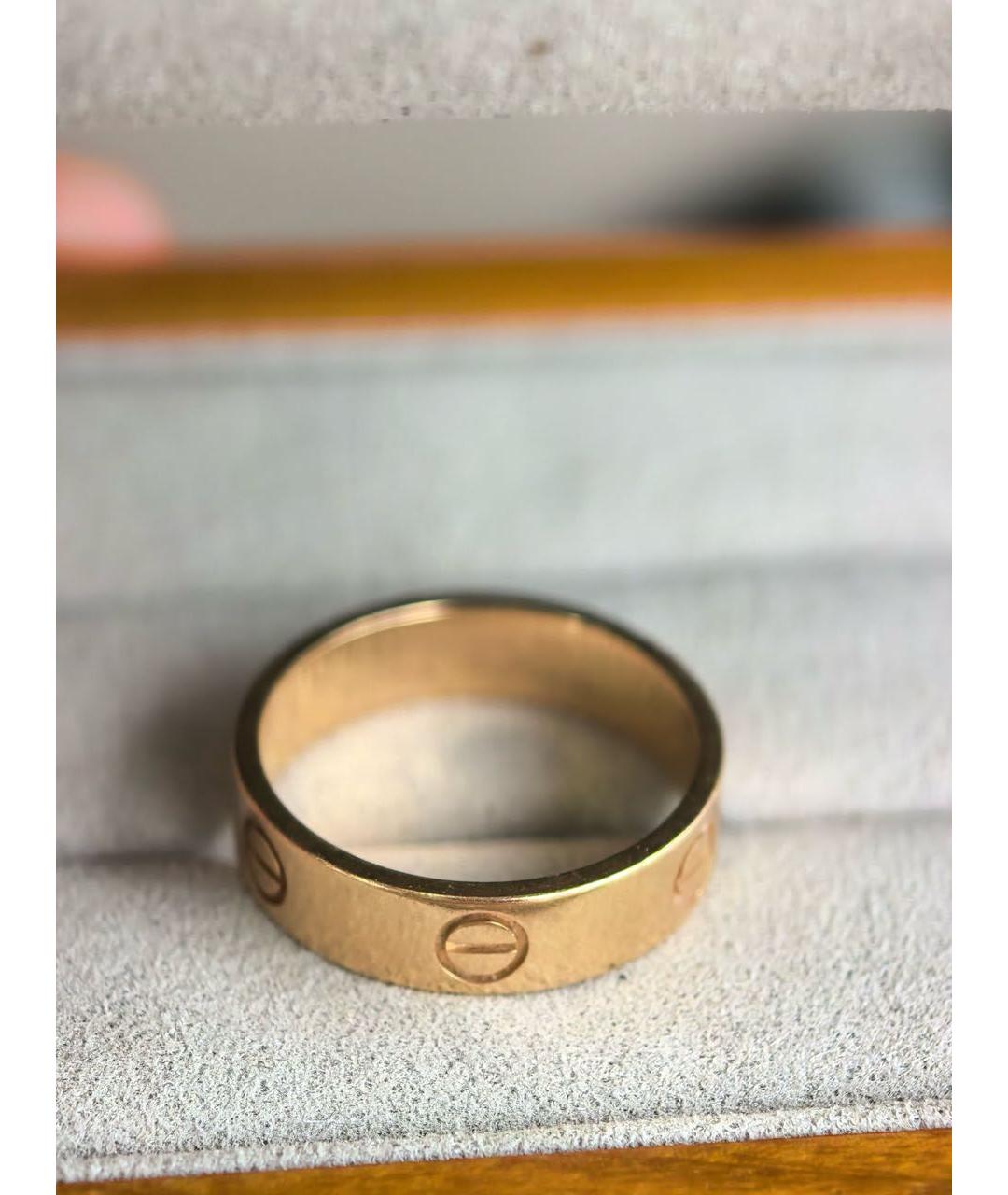 CARTIER Золотое кольцо из розового золота, фото 5